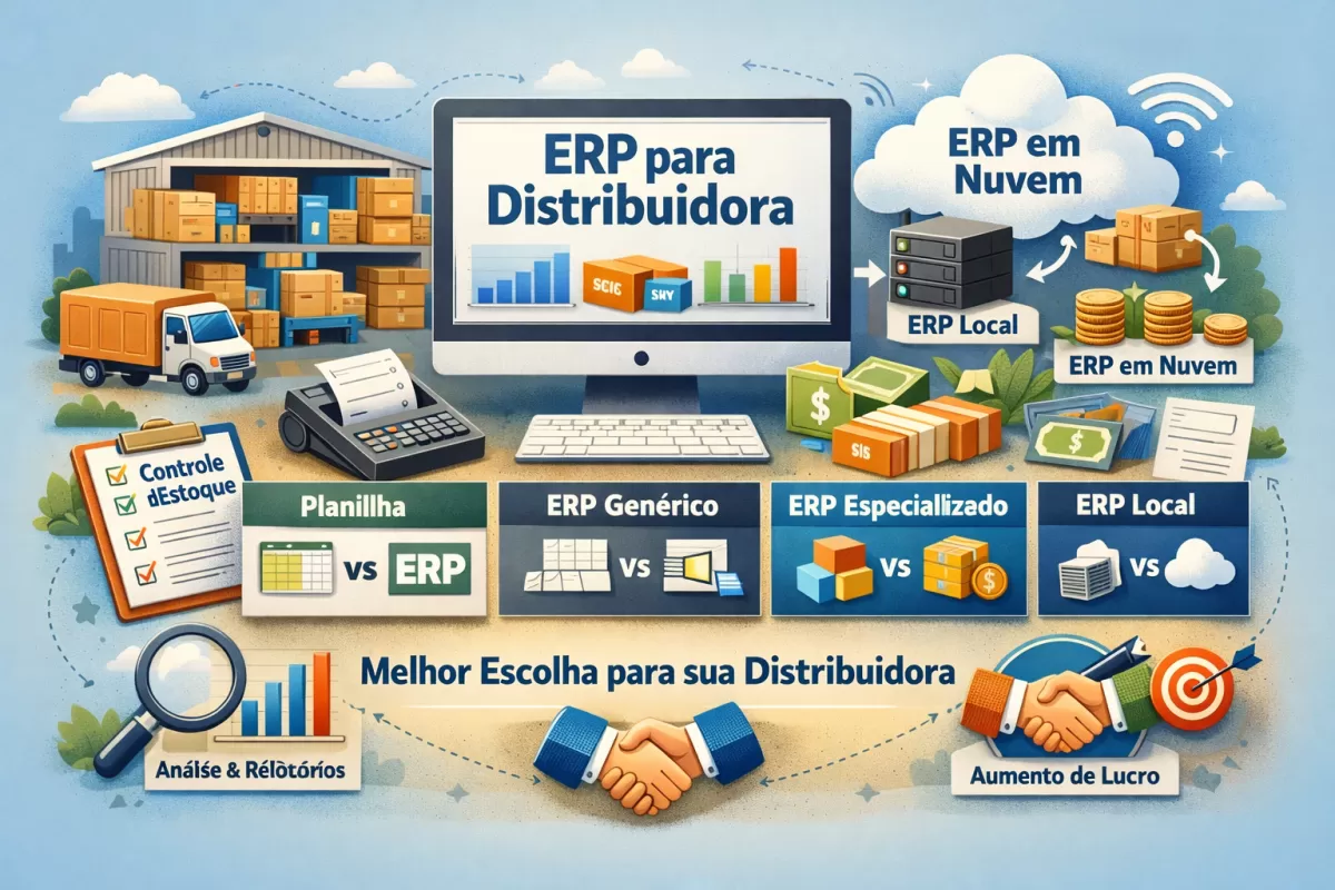 ERP para Distribuidora: Como Reduzir Custos, Controlar Estoque e Aumentar o Lucro em 2026 - AtacadistaPro