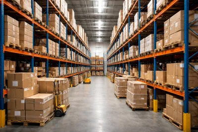 ERP para distribuidora com controle de estoque e logística.