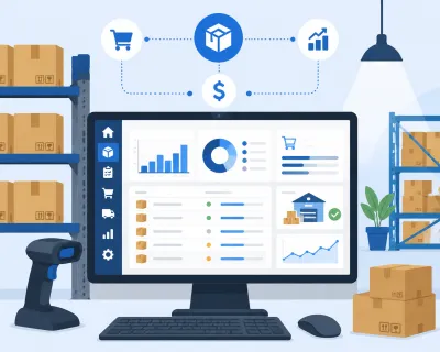 Controle de Estoque ERP e Gestão de Compras Integrada