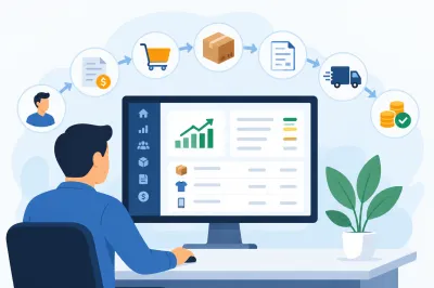 ERP de Gestão: Como Organizar o Fluxo de Vendas da Empresa