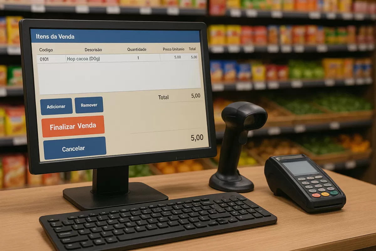 Como funciona um sistema PDV para mercadinho: recursos e vantagens práticas - AtacadistaPro