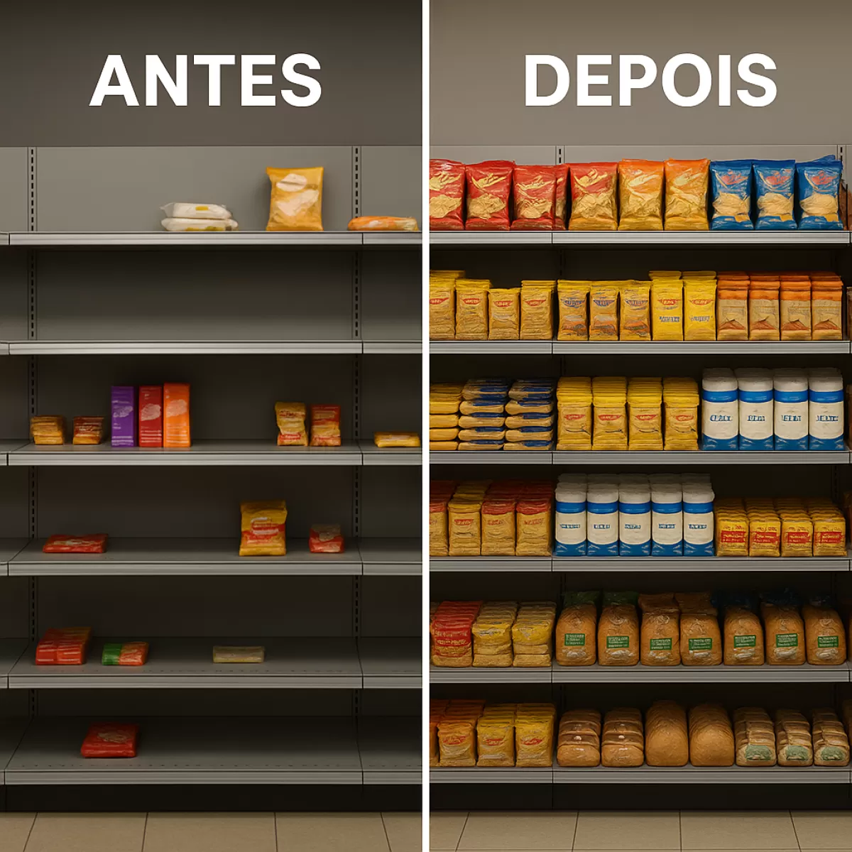 Controle de Estoque Mínimo e Reposição Automática com Sistema PDV para Mercadinho - AtacadistaPro