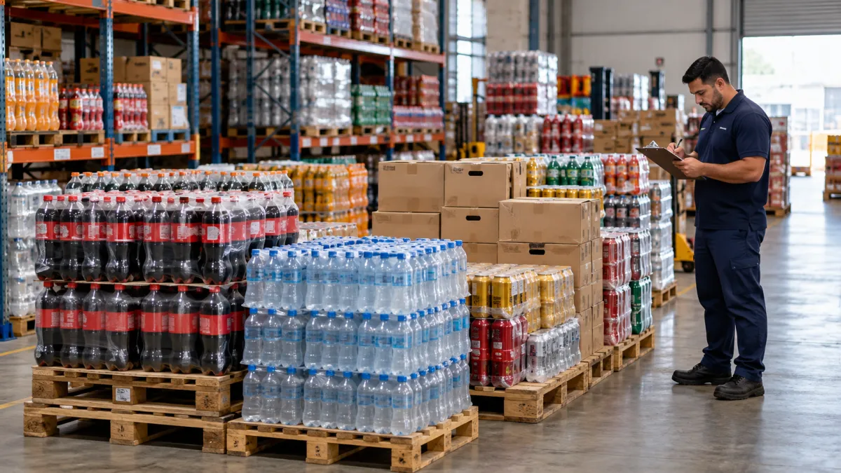 distribuidora de bebidas organizada