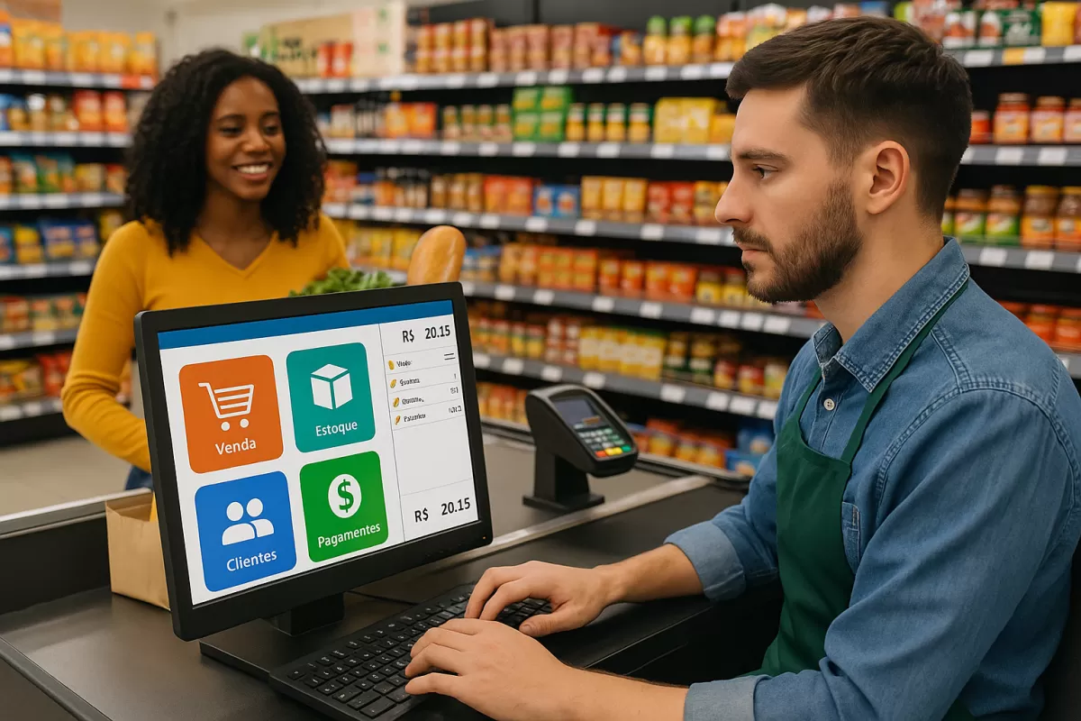 O que é um sistema PDV para mercadinho e por que ele é essencial para o seu negócio - AtacadistaPro