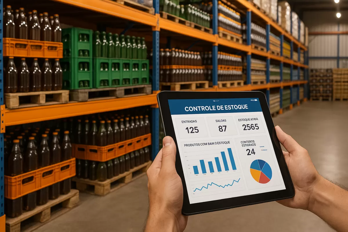 Sistema para Distribuidora de Bebidas: Como Controlar o Estoque e Aumentar a Eficiência - AtacadistaPro