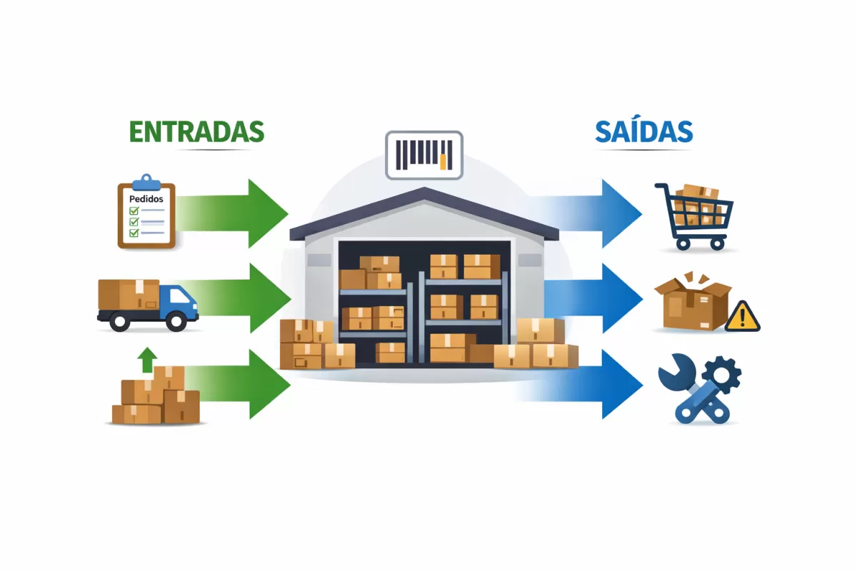 Seu estoque vive errado? Aprenda controle de estoque entrada e saída do jeito certo