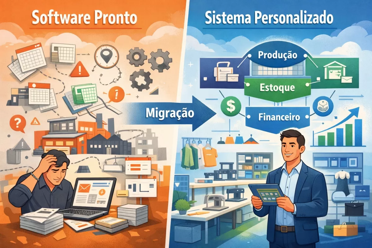 Sistema Personalizado: Por Que Empresas Que Crescem Mais Rápido Não Usam Softwares Prontos