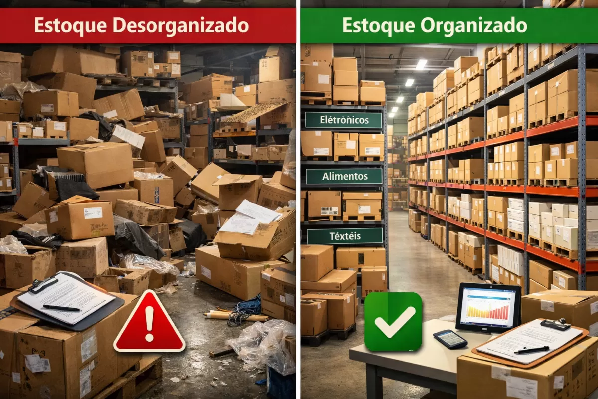 Controle de Estoque Entrada e Saída: Como Evitar Falta ou Excesso de Produtos