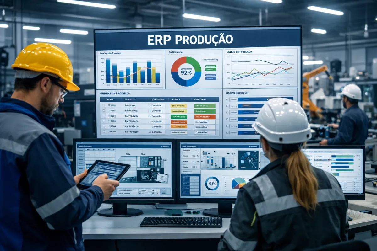 Como um ERP produção evita desperdício