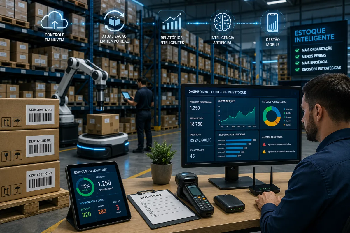 Controle de Estoque Sistema: A Solução Para Organizar Seu Estoque