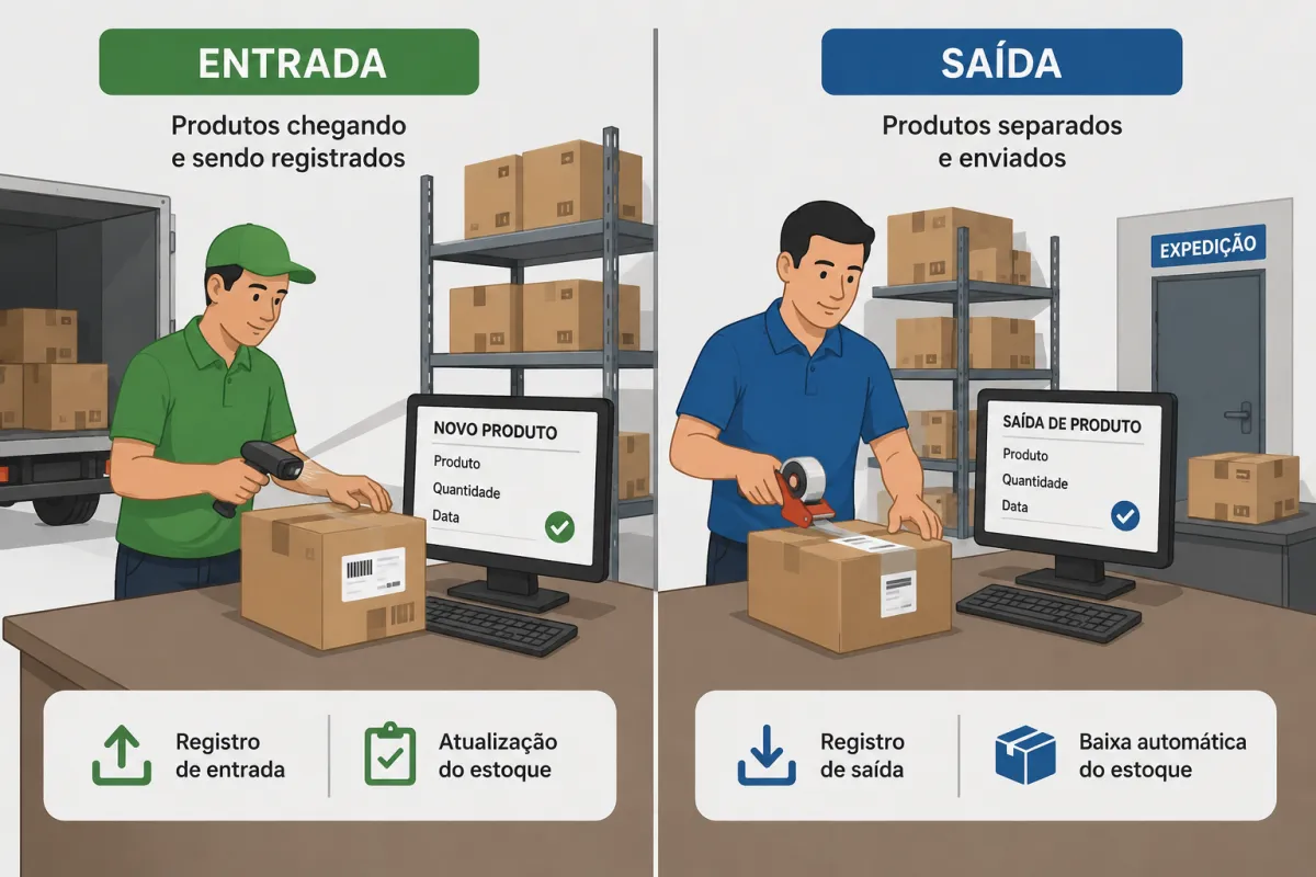 Nunca Mais Perca Produtos com Este Controle de Estoque Entrada e Saída
