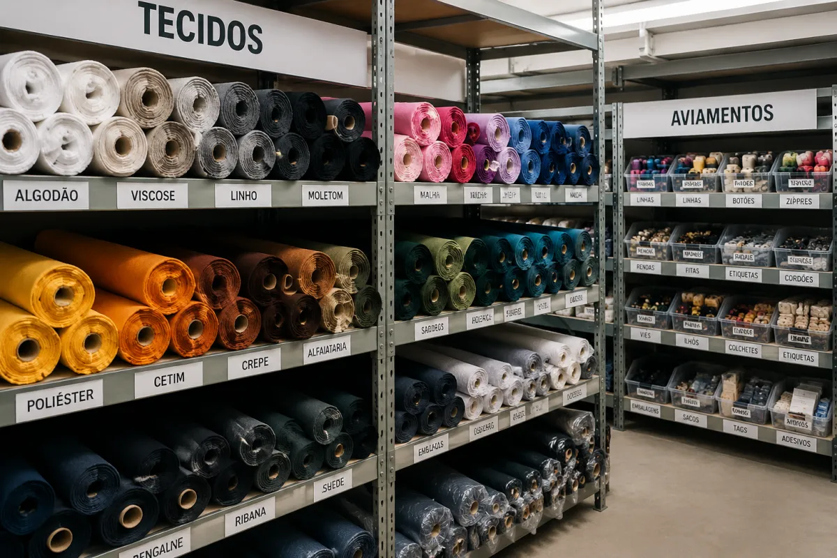 Como fazer o controle de estoque de materiais em confecções de forma eficiente