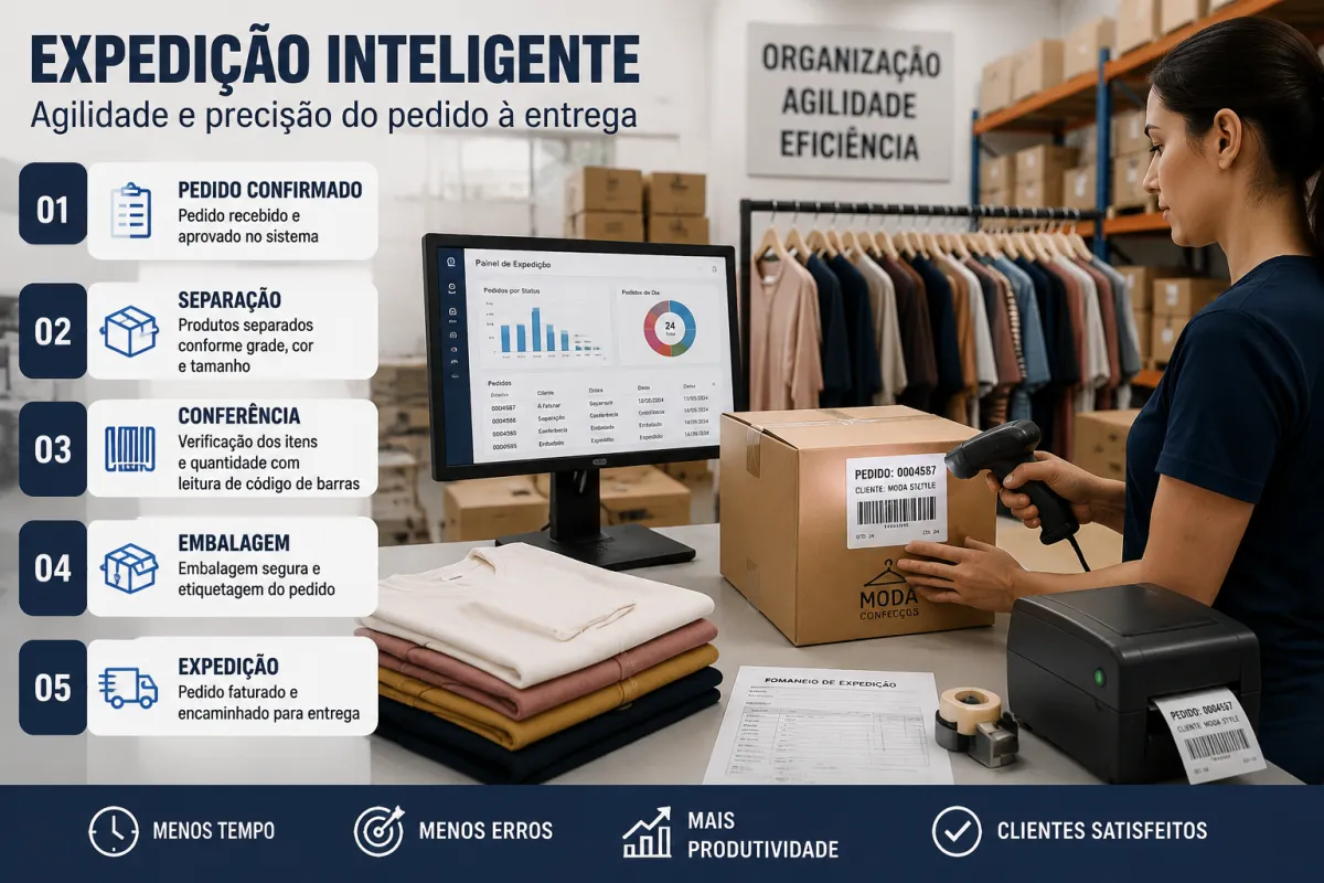 ERP para Confecção: Controle de Produção, Estoque, Custos e Vendas em um Só Sistema