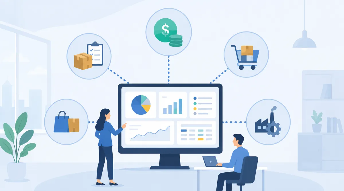 ERP de Gestão Completo: Controle Todos os Processos da Empresa em Um Único Sistema