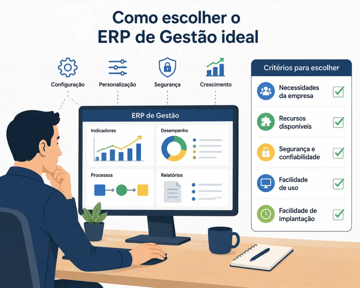 ERP de Gestão: Controle Total da Sua Empresa em Um Só Lugar