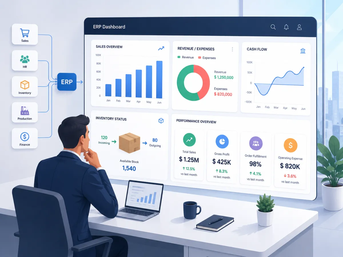 ERP de Gestão: Como Funciona e Por Que Sua Empresa Precisa de Um
