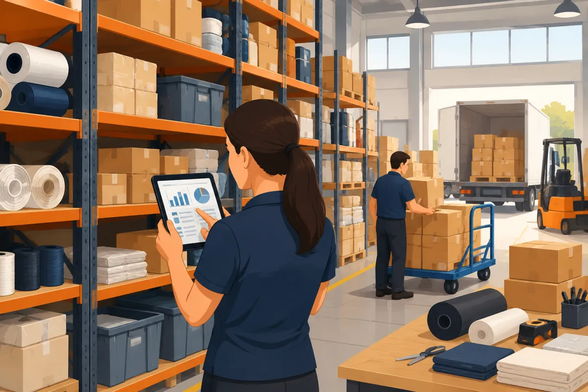 Controle de Estoque de Materiais: Como Organizar, Controlar e Evitar Perdas