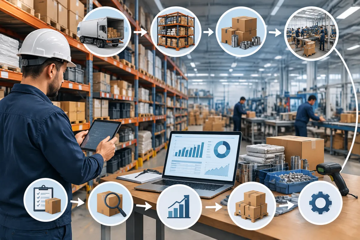 Controle de Estoque de Materiais: Guia Completo para Empresas e Indústrias