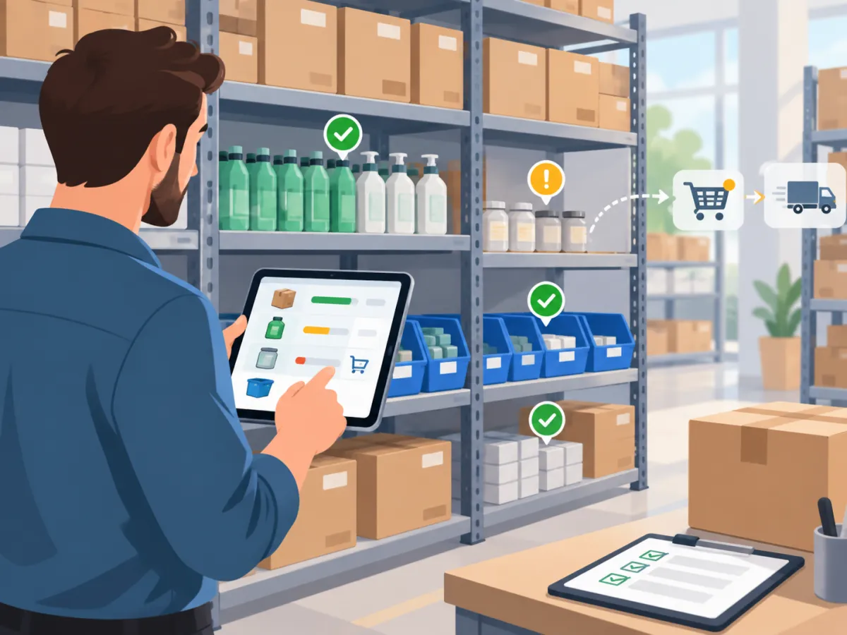 Estoque Mínimo: Como Definir Quantidades sem Exagerar nas Compras