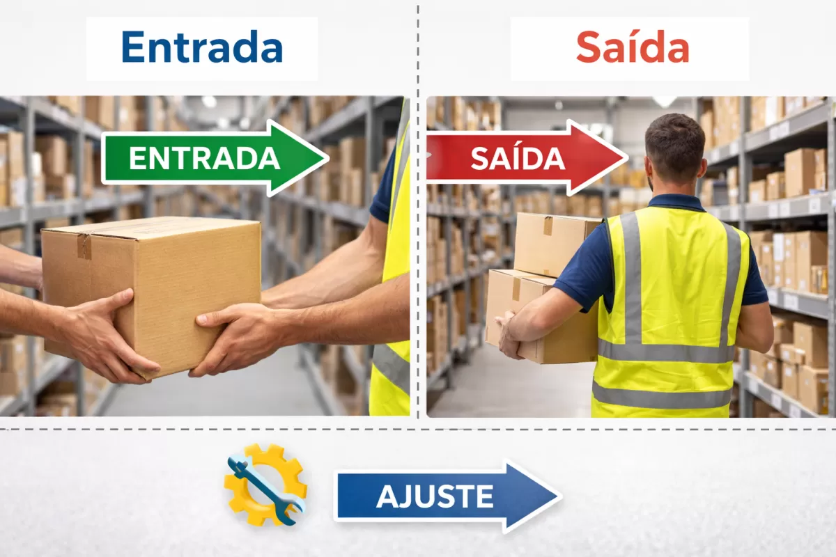 Controle de Estoque Entrada e Saída Passo a Passo (Guia Completo)