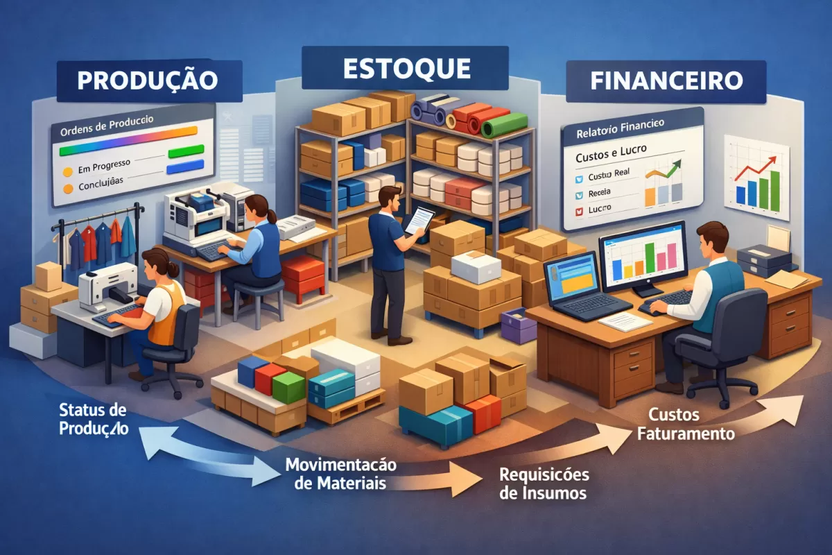 7 benefícios de usar um Software para Confecção na gestão de fábricas e ateliês