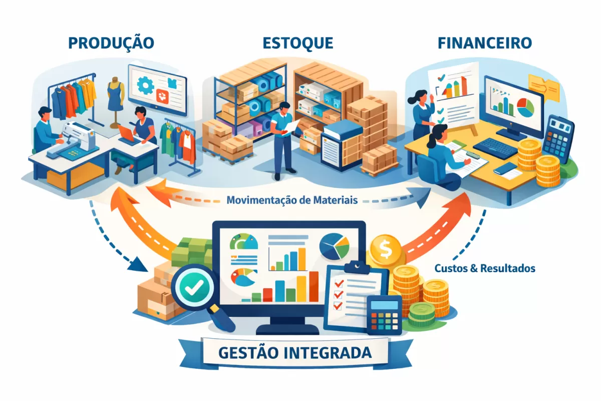 Software para Confecção: como organizar produção, estoque e custos de forma integrada