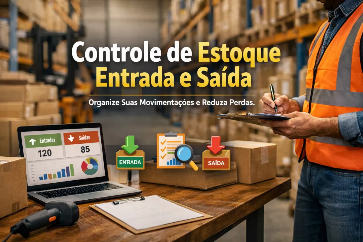 Aprenda Controle de Estoque Entrada e Saída e Reduza Perdas