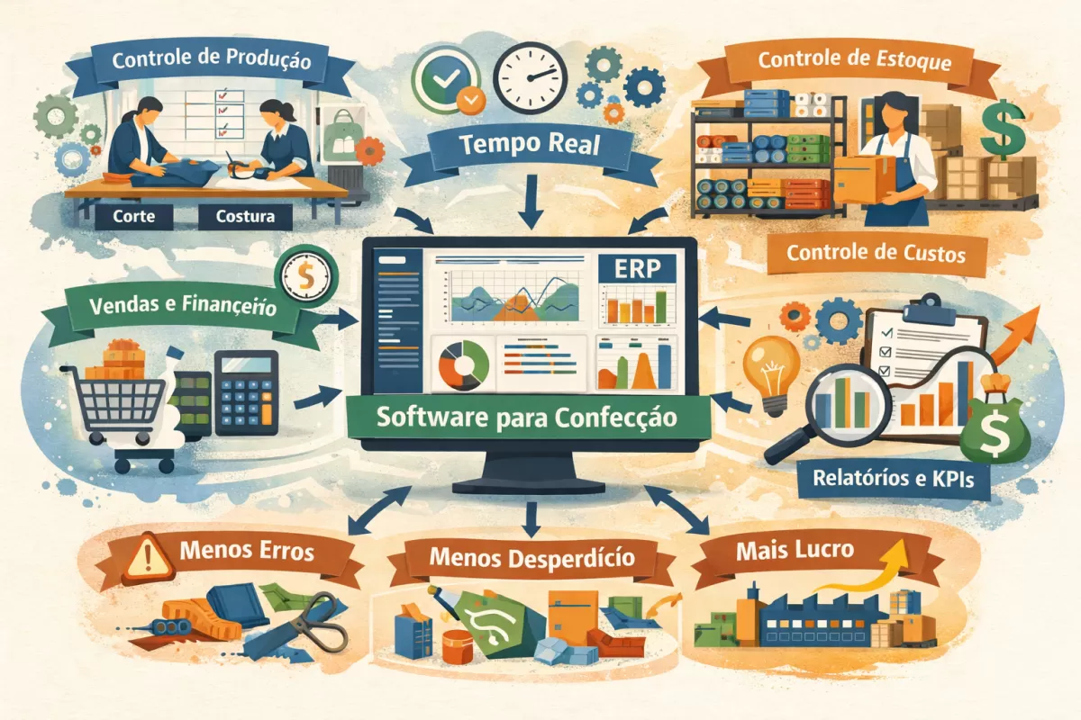 Software para Confecção: Controle Total da Produção e Mais Lucro