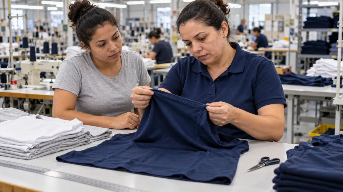 Inspeção de qualidade para evitar retrabalho