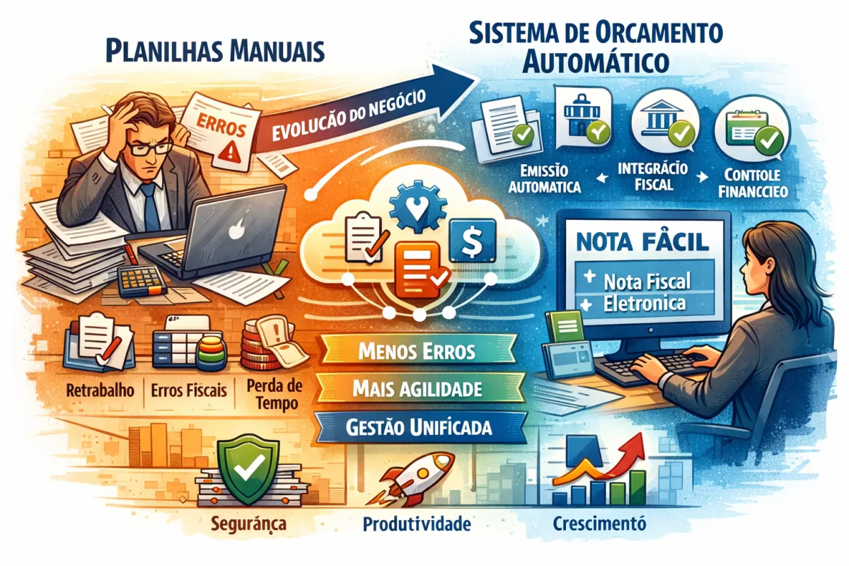 Planilha ou sistema de orçamento: qual é a melhor opção para sua empresa?