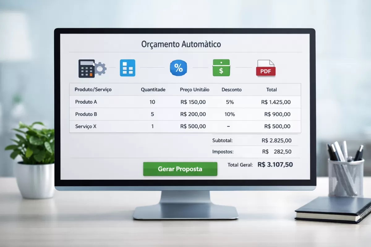 Sistema de Orçamento: Pare de Perder Vendas Por Demora