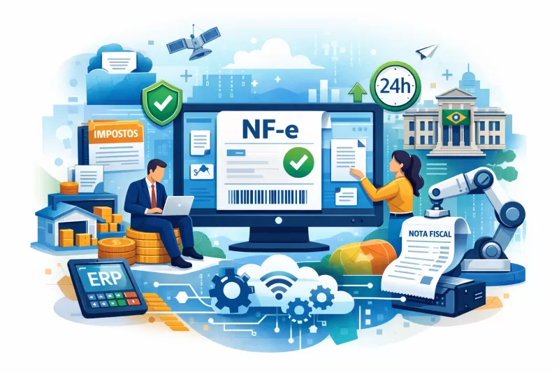 Sistema de NFe: O Guia Completo para Automatizar a Emissão de Notas Fiscais e Economizar Tempo