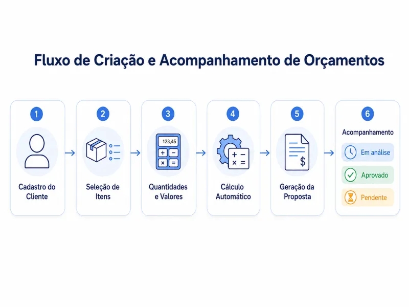 Sistema de Orçamento: Mais Rapidez, Controle e Profissionalismo