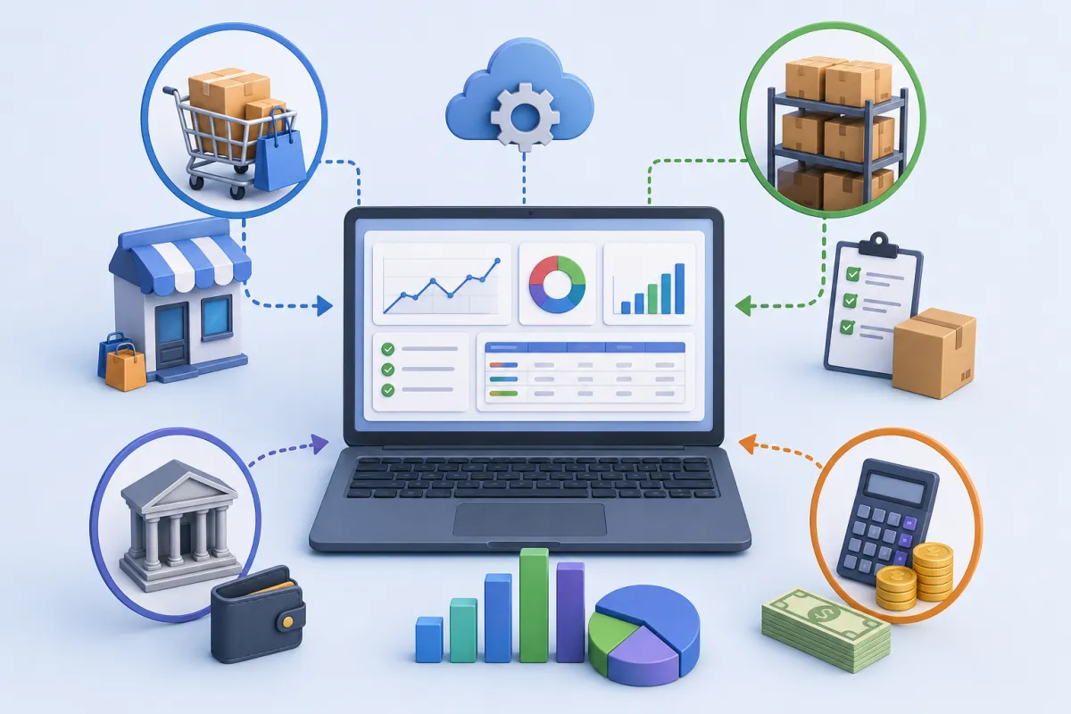 Sistema ERP Web: Como Integrar Vendas, Estoque e Financeiro?