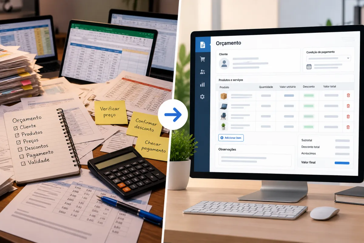Sistema de Orçamento: Como Centralizar Produtos, Valores e Condições de Pagamento