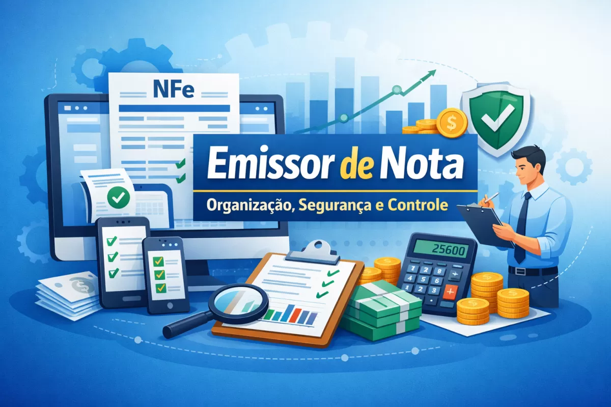 Emissor de Nota Fiscal: Como Emitir Notas com Organização, Segurança e Controle