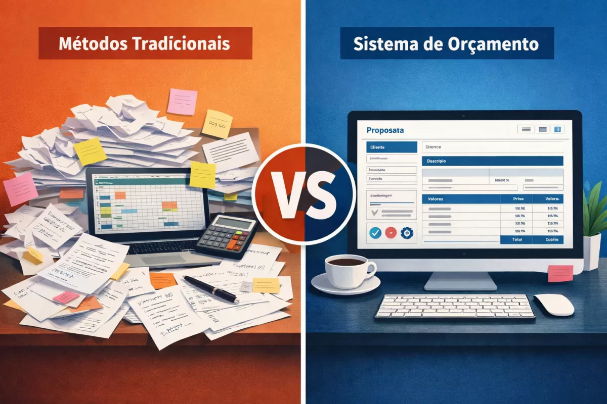 Sistema de Orçamento: Como Criar Propostas em Minutos