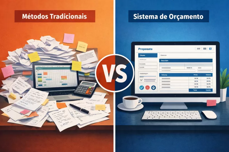 Sistema de Orçamento: Como Criar Propostas em Minutos
