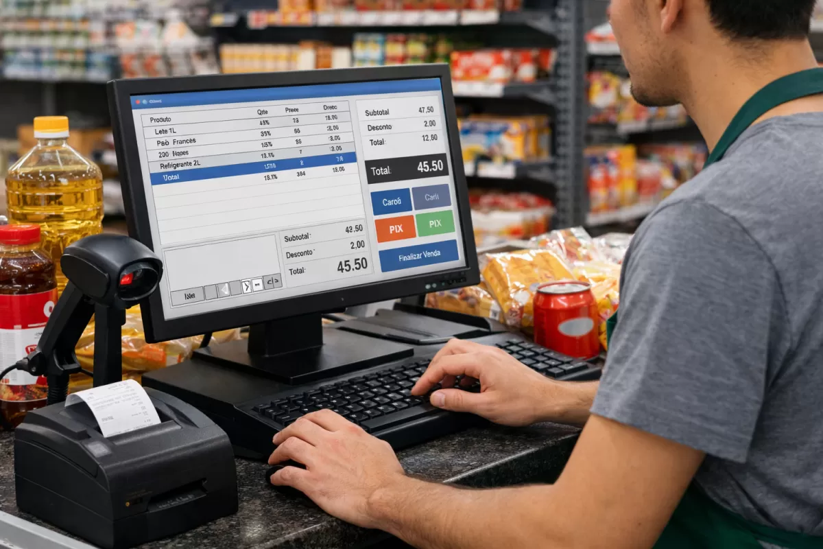 Sistema PDV Frente de Caixa: O Que É e Como Funciona