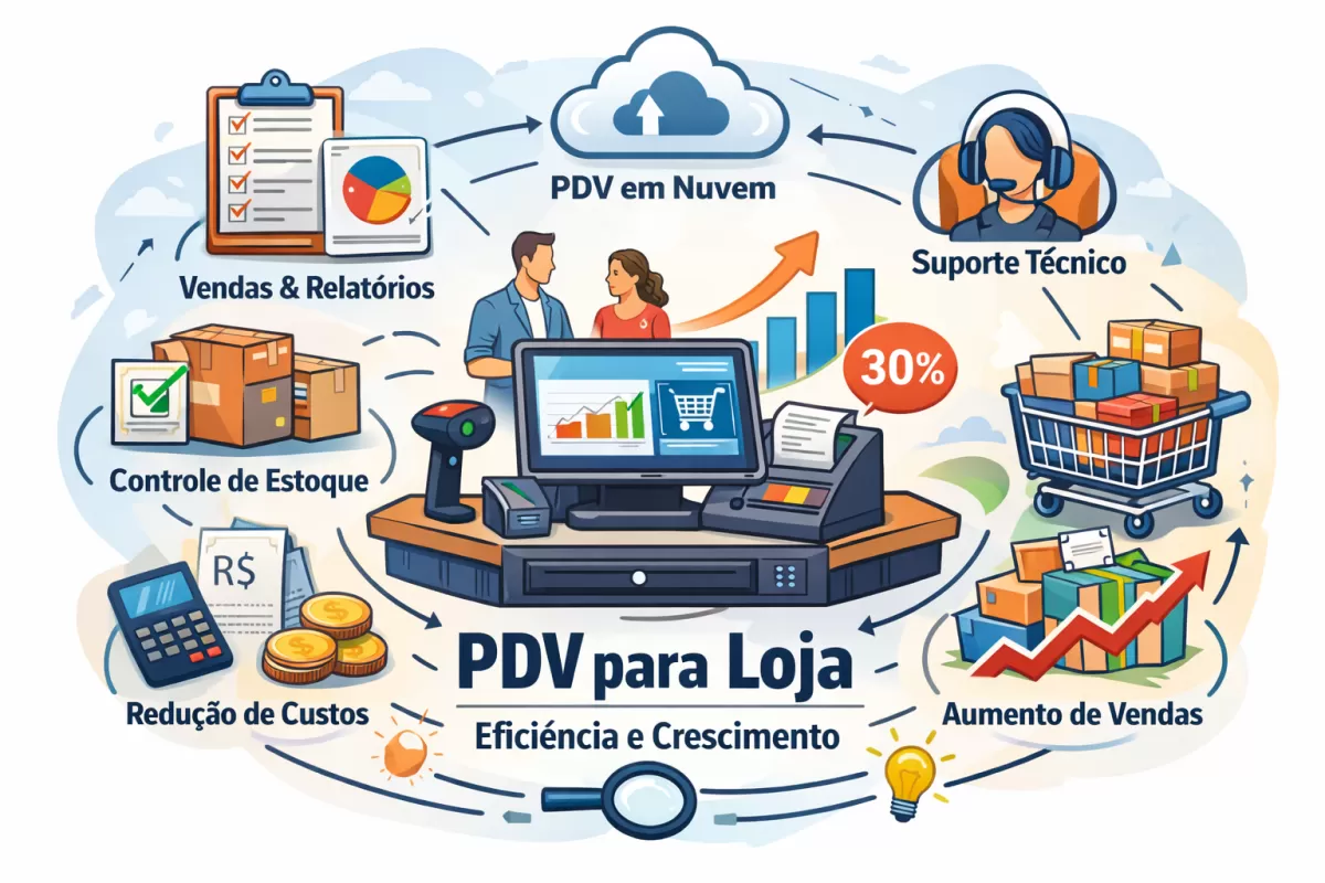 PDV para Loja: Como Aumentar as Vendas em Até 30% com o Sistema Certo