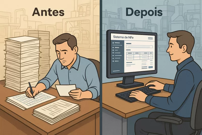 Como migrar do emissor manual para um sistema de NFe completo e automatizado