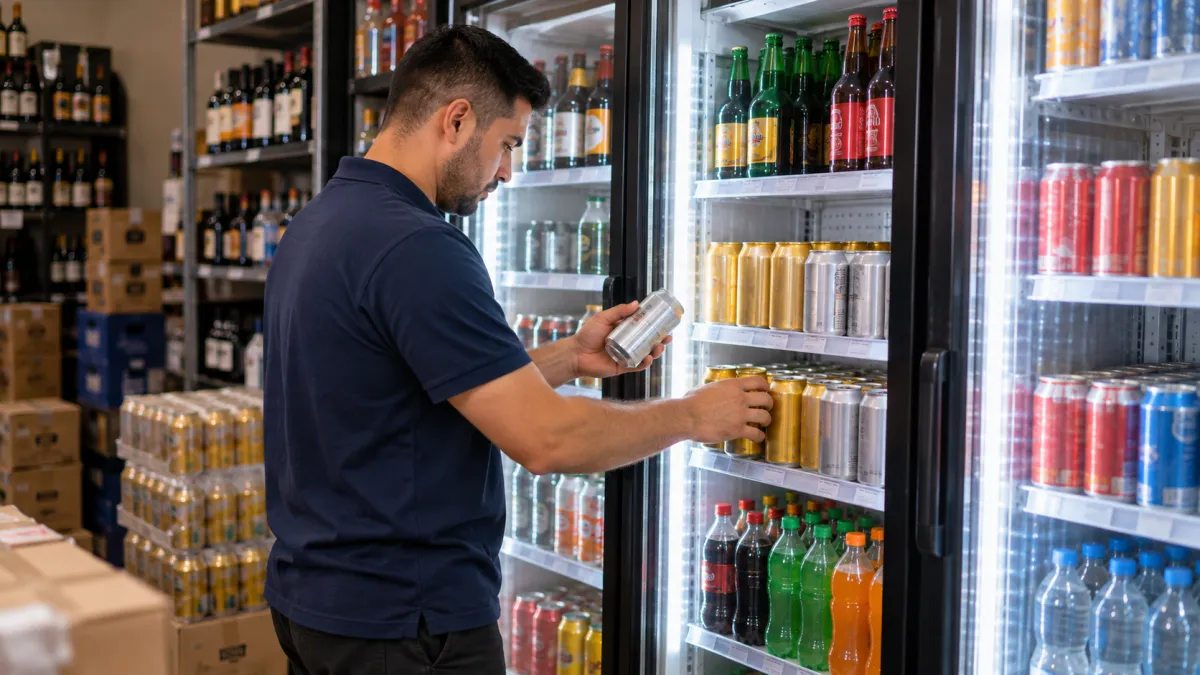 Organização de mercadorias e prevenção de perdas