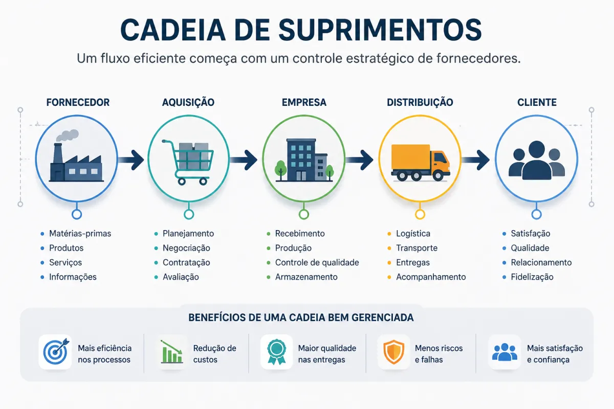 Controle de fornecedores: como otimizar processos e ganhar produtividade