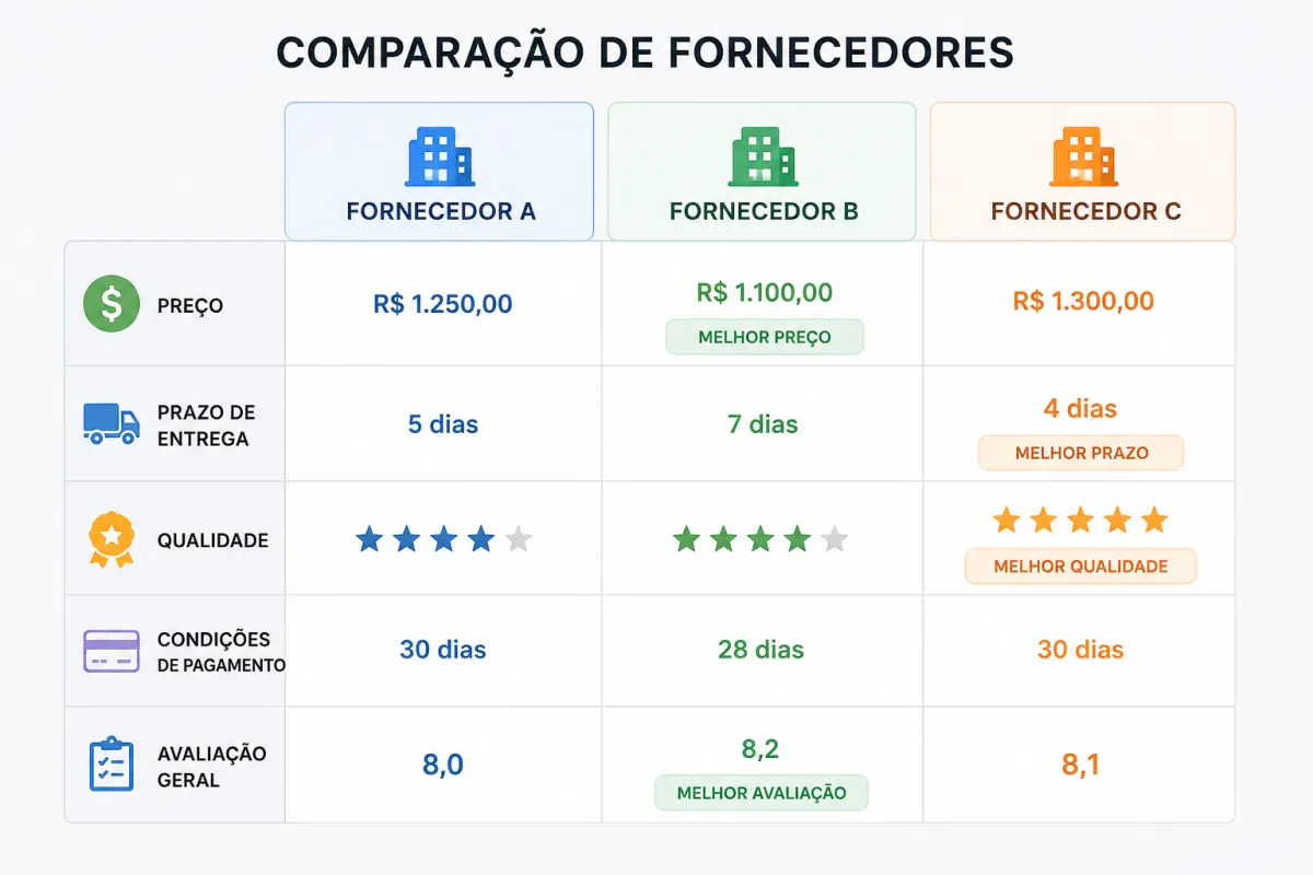 Controle de Fornecedores: Passo a Passo para Melhorar sua Gestão