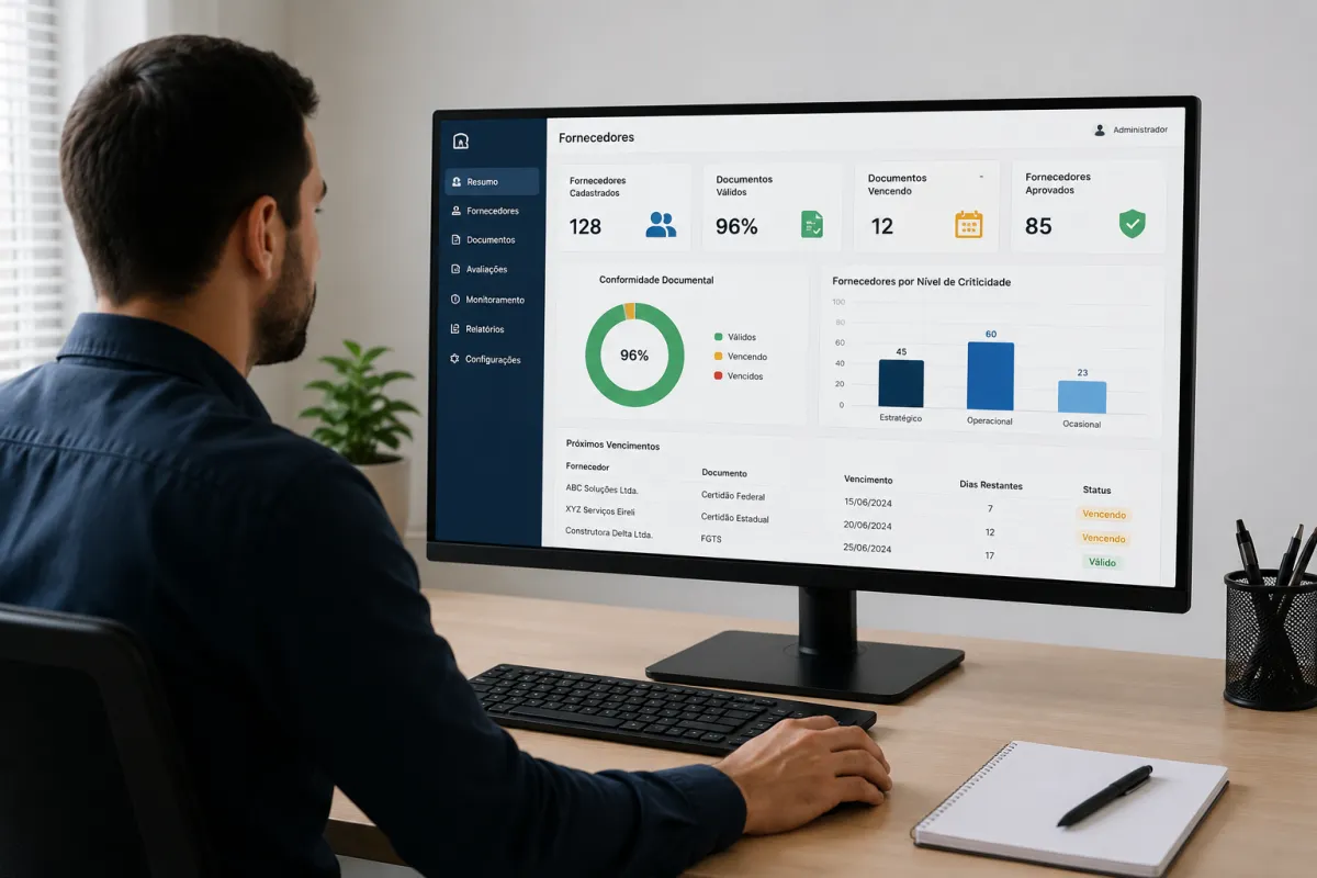 Como Criar um Processo de Controle de Fornecedores Mais Seguro e Eficiente