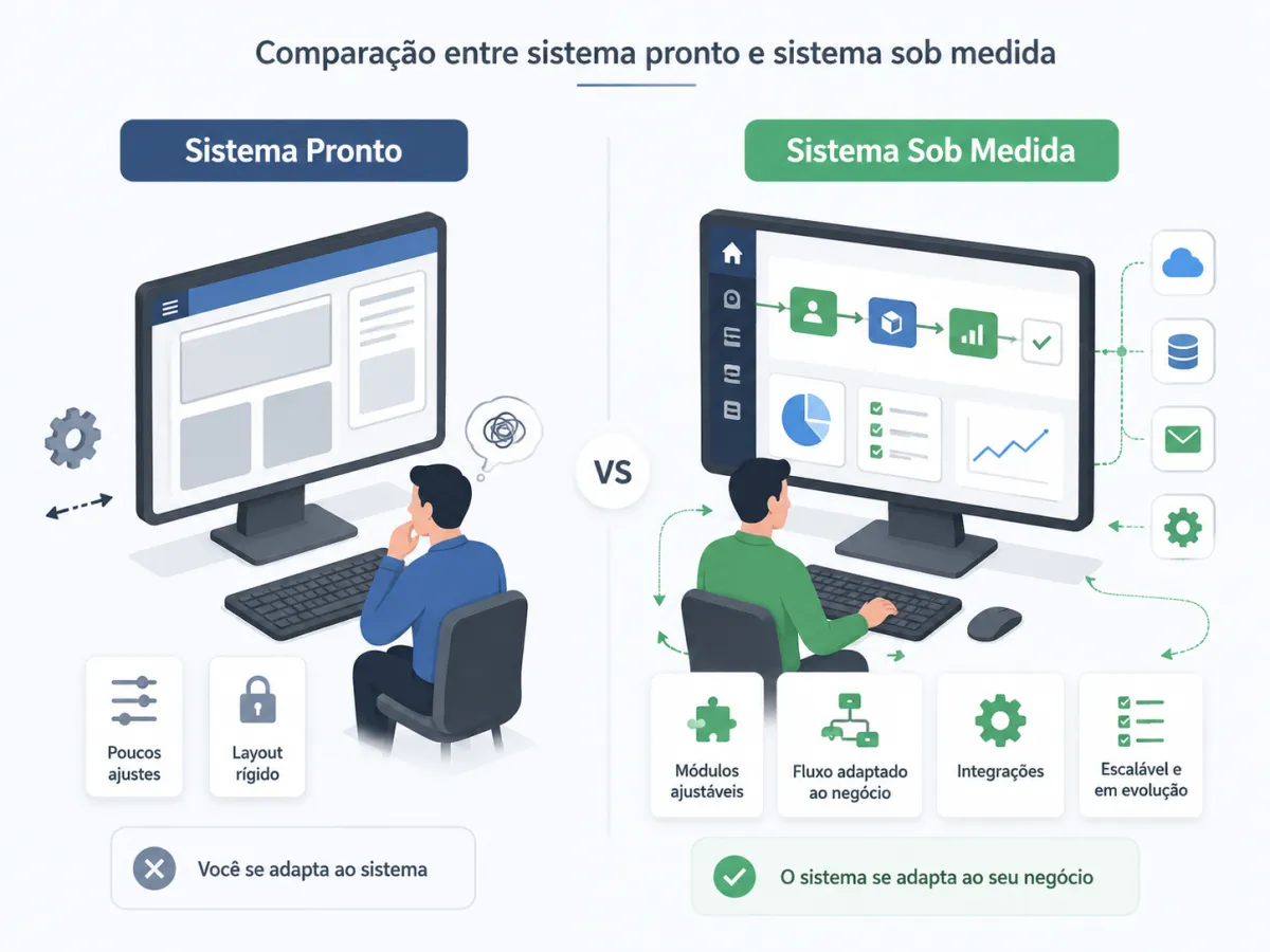 Sistema Sob Medida Para Automatizar Tarefas e Aumentar Resultados