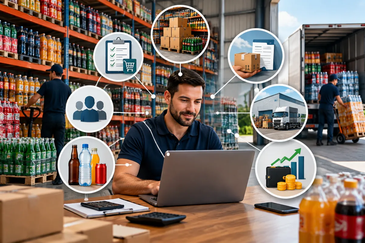 Sistema para Distribuidora de Bebidas: Como Organizar Pedidos, Compras e Financeiro
