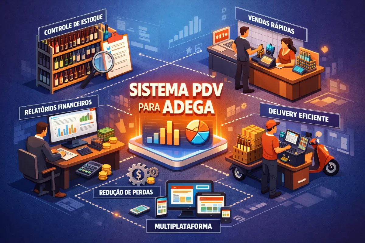 O Melhor Sistema PDV para Adega: Venda Mais e Evite Perdas