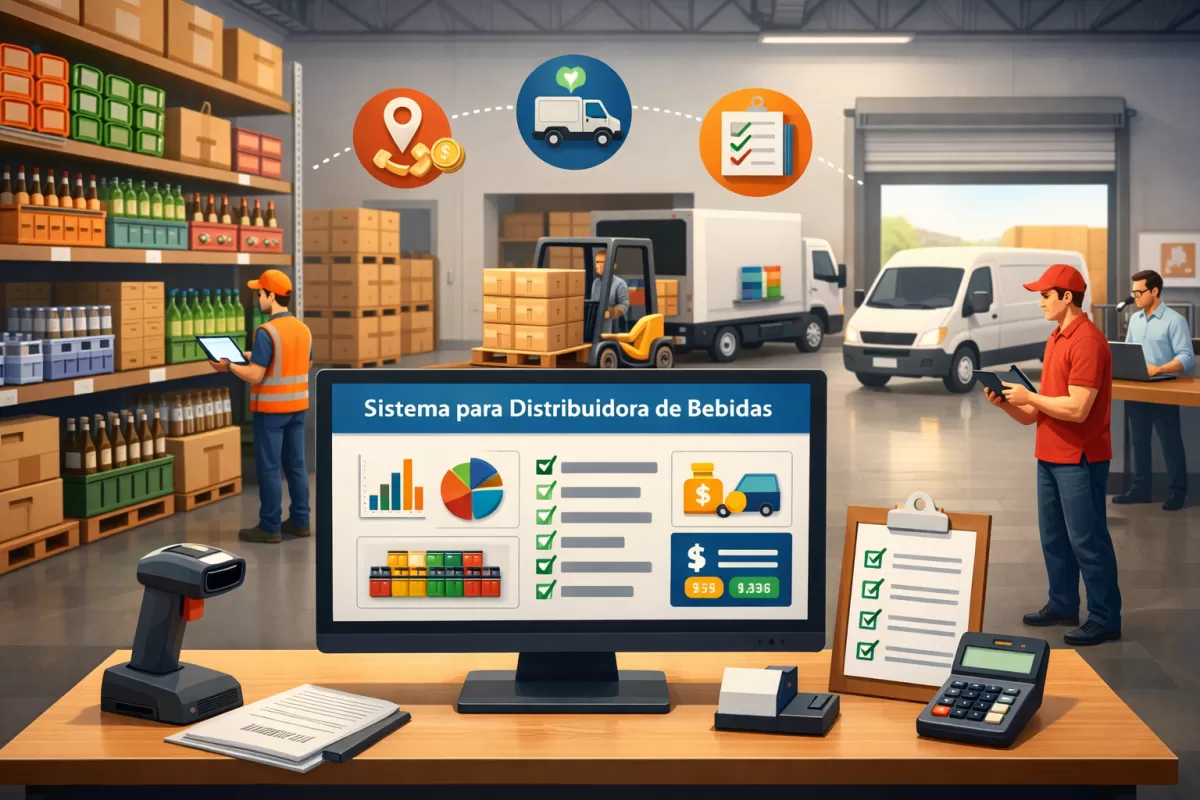 Sistema para Distribuidora de Bebidas: Como Automatizar Vendas, Estoque e Entregas