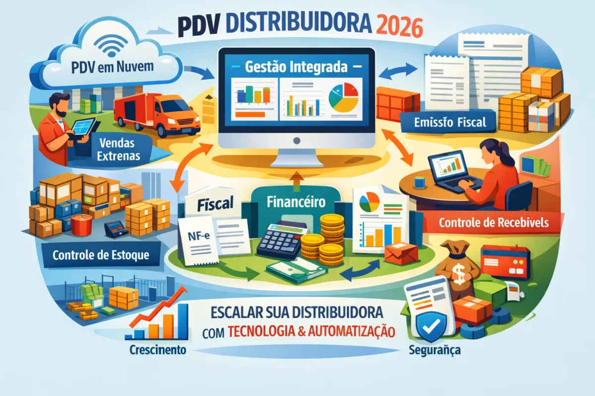 PDV Distribuidora: 7 Recursos Essenciais para Escalar Suas Operações em 2026